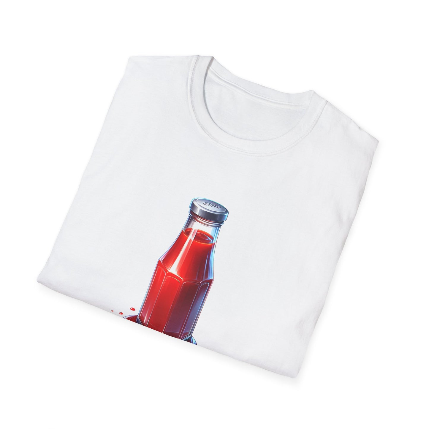 Ketchup on T-Shirt