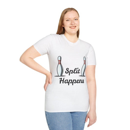 Split Happens Adult Unisex T-Shirt