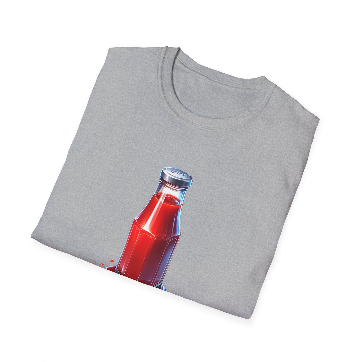 Ketchup on T-Shirt