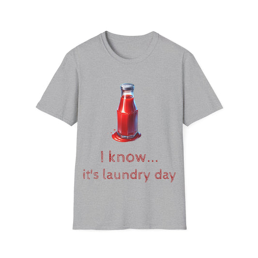 Ketchup on T-Shirt
