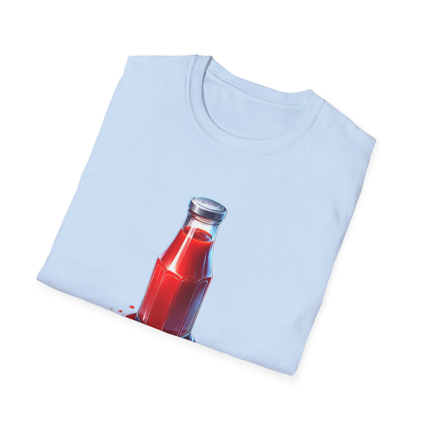 Ketchup on T-Shirt