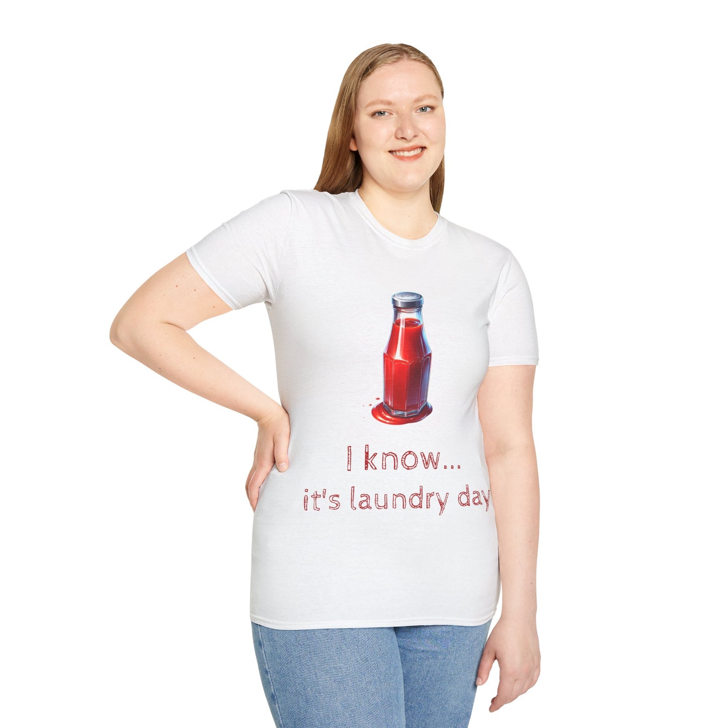Ketchup on T-Shirt
