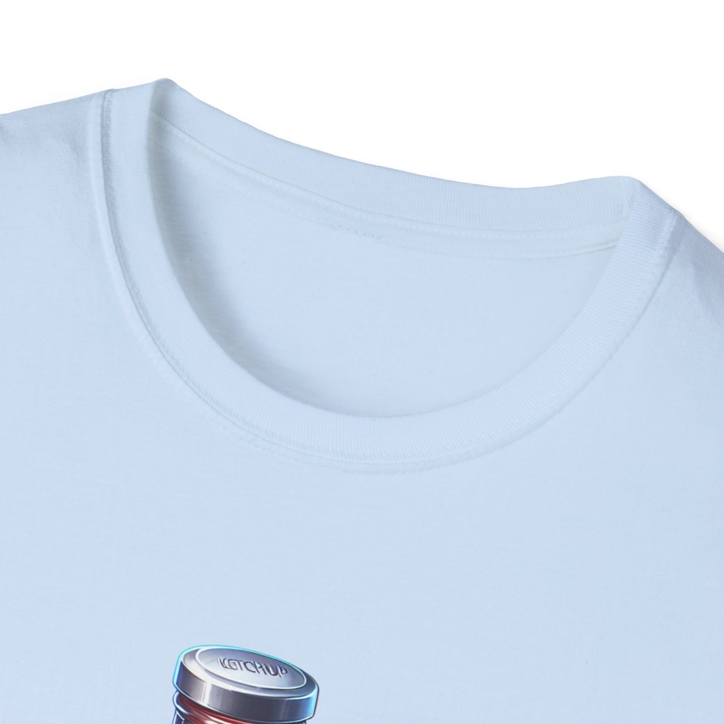 Ketchup on T-Shirt